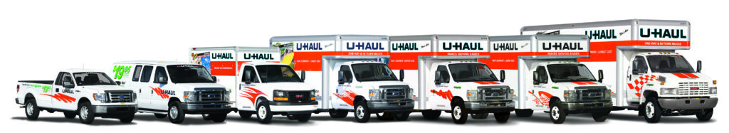 U-Haul Vehicles